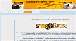 Desktop Screenshot of akitapedigree.com